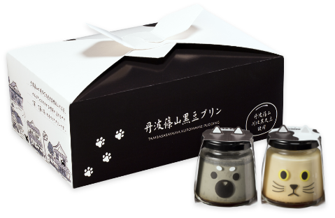 クロちゃんマメちゃんをお届けするパッケージ